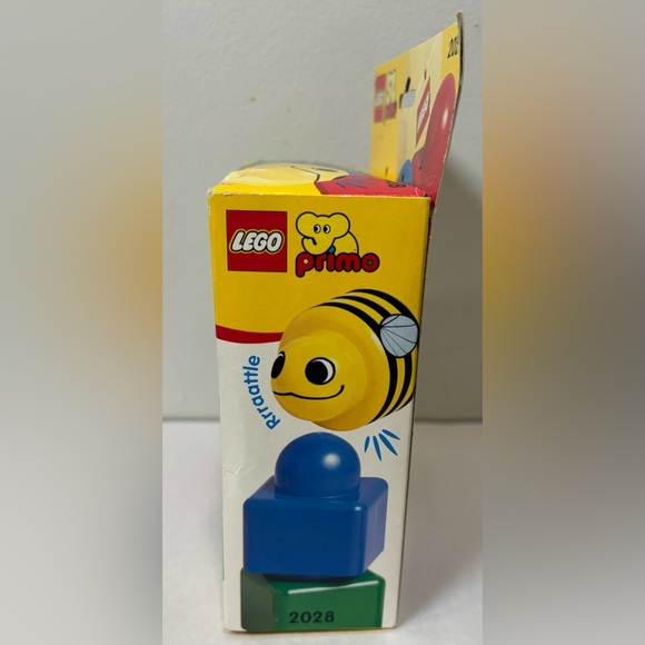 VINTAGE LEGO Primo 2028 5 Pieces  with Booklets Rattle Blocks 1998 Unopened - Picture 4 of 6